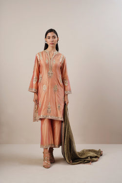 Short Suit with Gota Patti Work